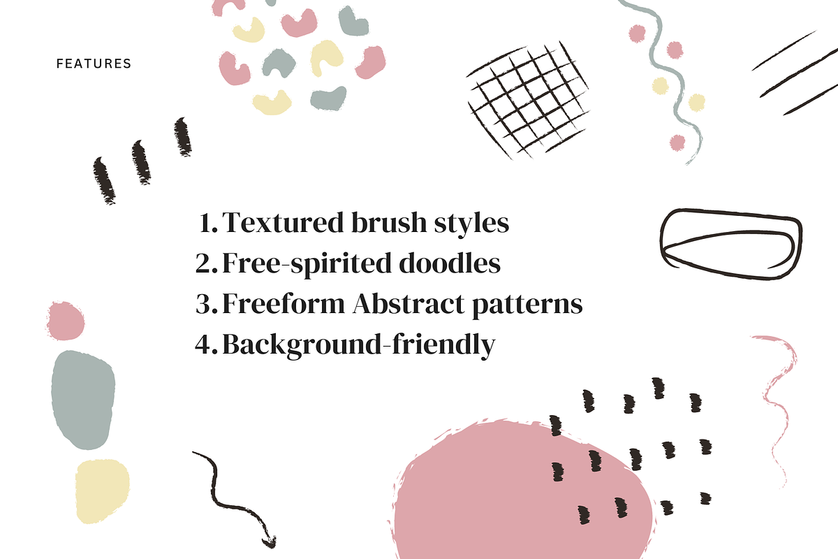 422 scribble lines & abstracts, an Object Graphic by Pinkbrush (Photo 2 of 10)