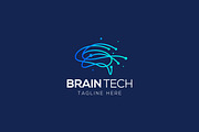 Neural Network Brain Technology Logo, a Branding & Logo Template by Signatoro (Thumbnail 2 of 2)