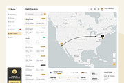 Flight Booking Management Dashboard, an UI Kit Template by peterdraw (Thumbnail 5 of 7)