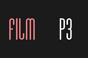 Film P3 Family: 9 styles, a Sans Serif Font by Fontsphere (Thumbnail 1 of 9)
