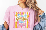 Striped Summer Png Coquette Summer, an Illustration by Designworld (Thumbnail 5 of 5)