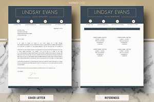 Modern Resume Cover Letter Word