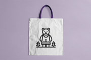 Cute Bear Logo Design, a Branding & Logo Template by Vectorium Studio (Thumbnail 2 of 2)