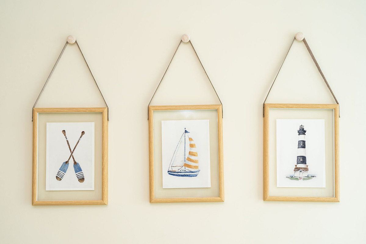Seashore Pattern & Illustrations, a Pattern Graphic by MouseGrey (Photo 7 of 8)