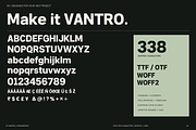 VANTRO — Sans Serif Display Font, a Sans Serif Font by Designertale (Thumbnail 10 of 10)