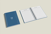 A5 Spiral Notebook Mockup, a Print Template by rahmatmoscae (Thumbnail 6 of 12)