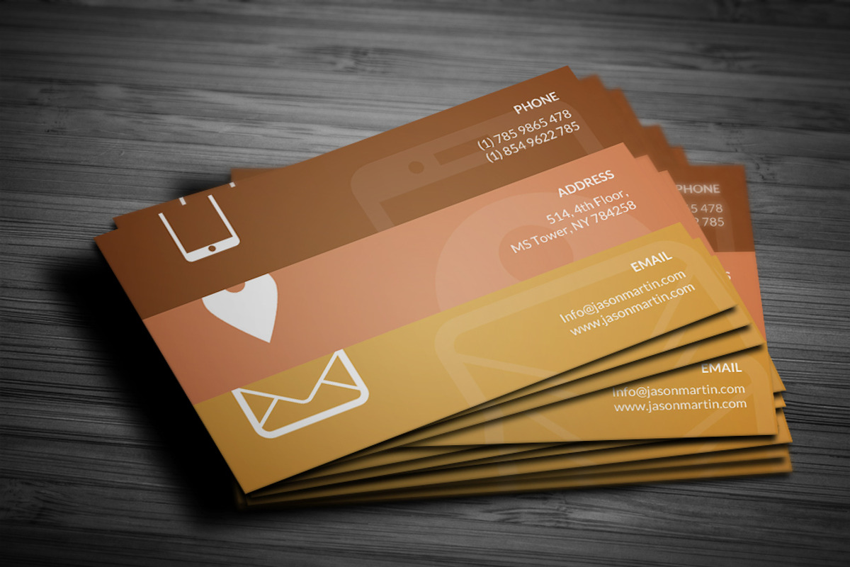 Metro Business Card, a Business Card Template by bouncy (Photo 1 of 4)