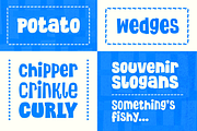 Chip Shop A Straight Cut Poster Font, a Sans Serif Font by Wingsart Studio (Thumbnail 13 of 15)