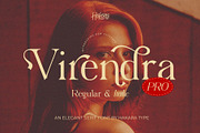 Virendra Pro - Modern Serif Font, a Serif Font by Hakara Type (Thumbnail 1 of 15)