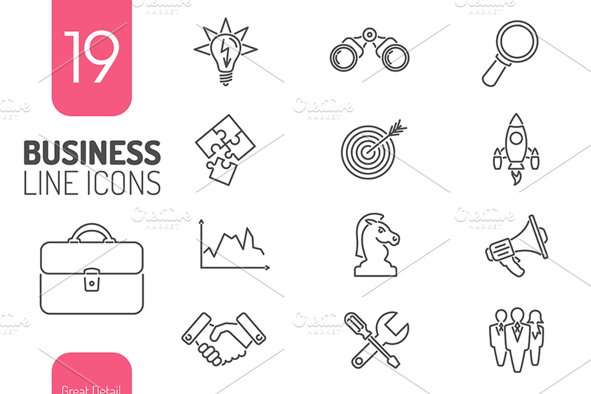 Business Online Shopping Icons, a Finance Illustration by TAlex (Photo 3 of 6)