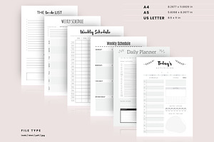 Ultimate Daily & Weekly Planner