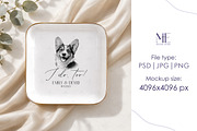 Jewelry Dish Trinket Tray Mockup, a Cups & Container Mockup by Mie Mockup Studio (Thumbnail 3 of 7)