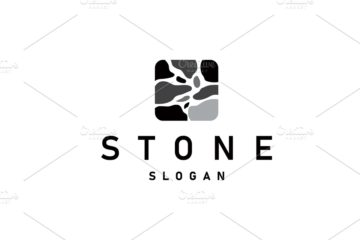 Stone Logo, Premium Elegant Design, a Branding & Logo Template by Maylianaw28