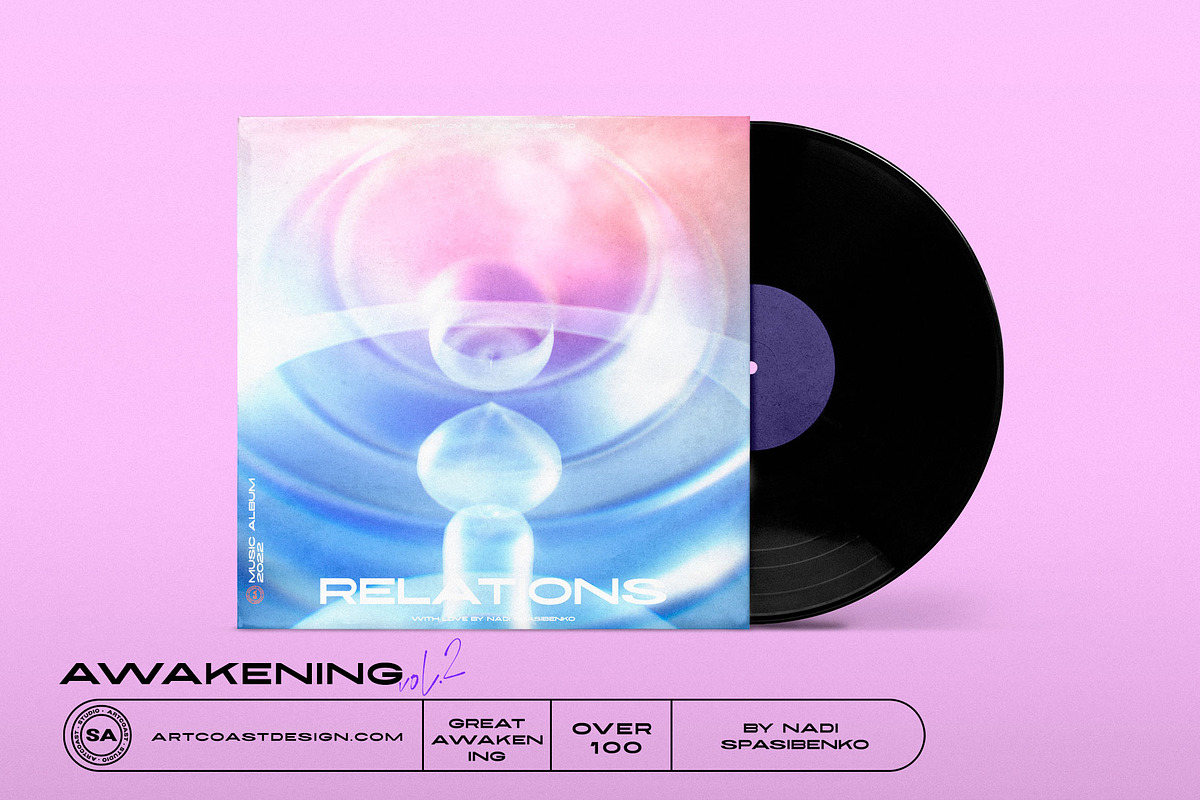 AWAKENING 3D Objects & Poster, a Wallpaper Graphic by nadispasibenko (Photo 15 of 16)
