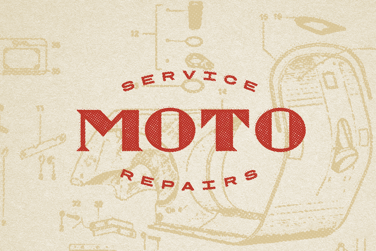 Vintage Stamp Texture Effects, a Layer Style Add-On by mockstar (Photo 7 of 9)