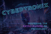 Etronika - An 80s Synthwave Dream, a Sans Serif Font by Parker Creative (Thumbnail 5 of 9)