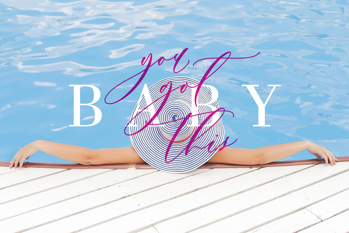 Bertholina Script, a Script Font by JamalCreativeStudio (Photo 9 of 10)
