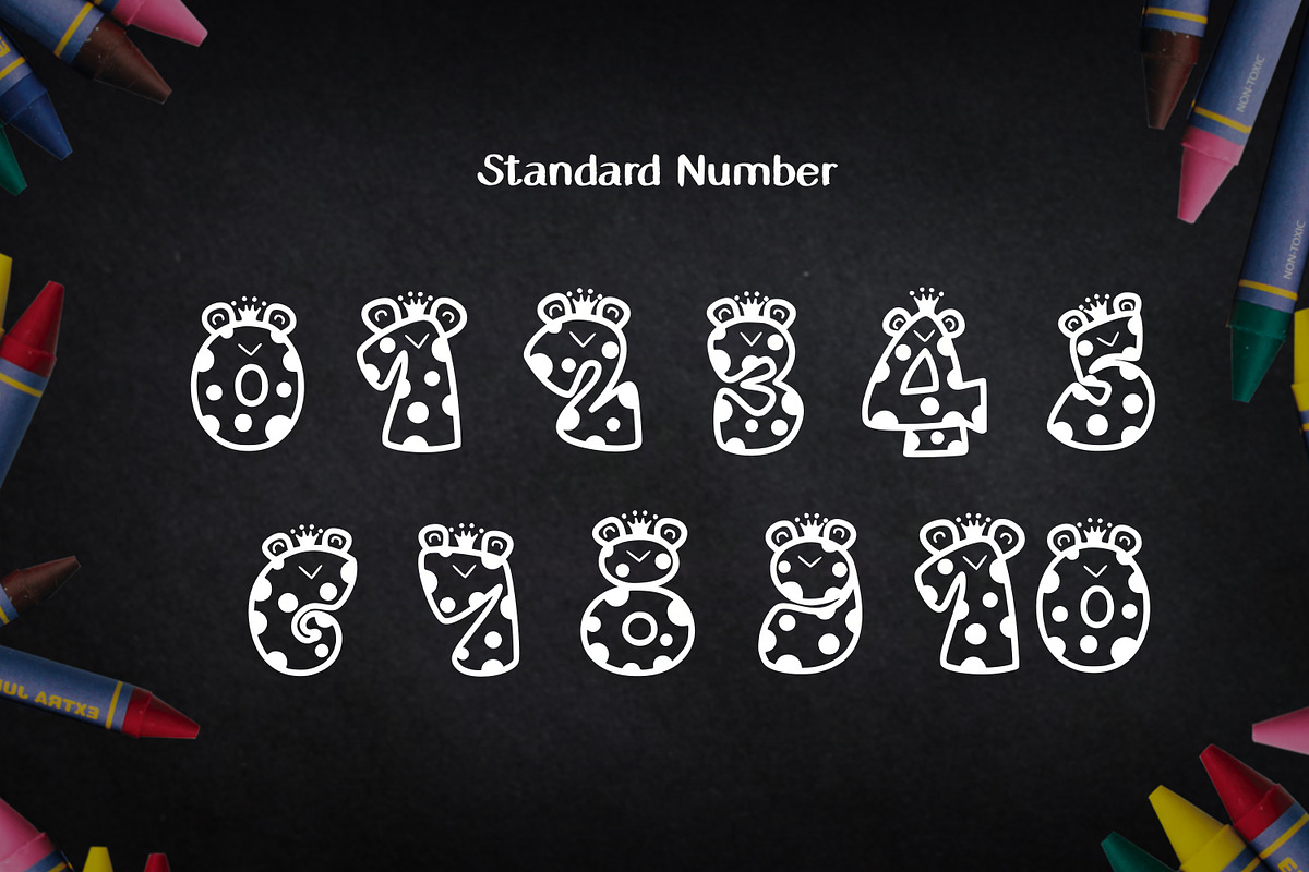 Prince Frog Alphabet, a Script Font by N Nakorn Creative (Photo 4 of 7)