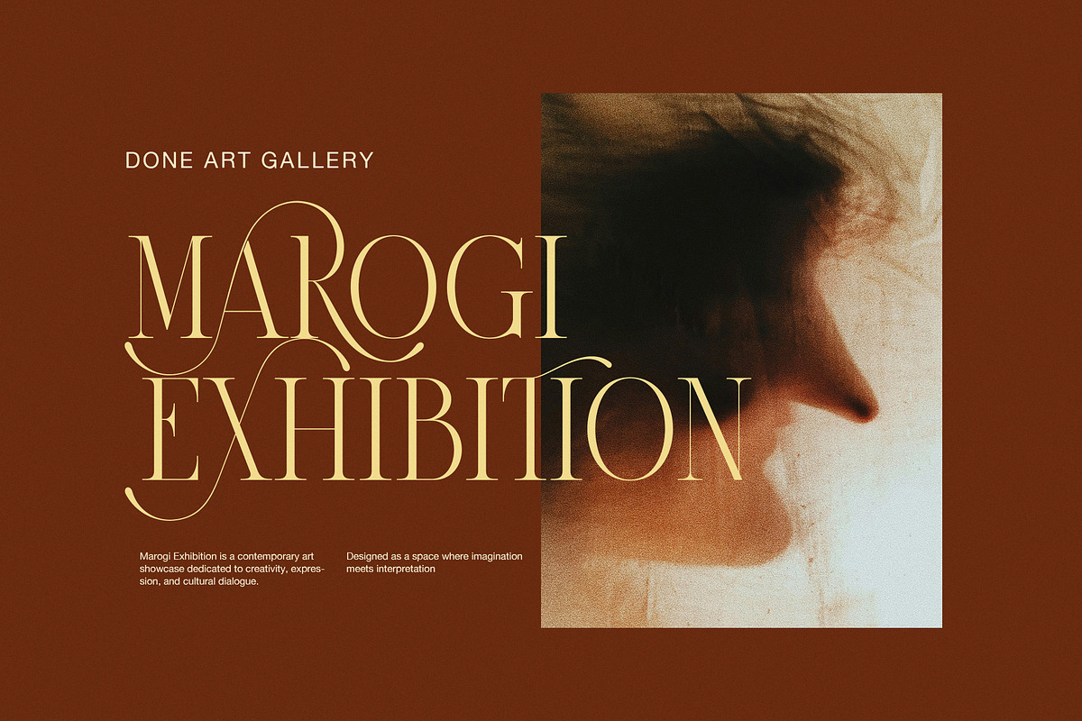 Sugari Luxury Swash Serif Font, a Serif Font by Perfectype (Photo 3 of 8)