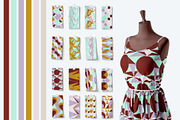 Surreal geometric abstract patterns, a Pattern Graphic by Pachel (Thumbnail 6 of 9)