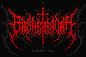 Sabersong Black Metal Font Vol.3