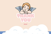 Baby Angel Illustration Set, an Illustration by Tekuni (Thumbnail 13 of 13)