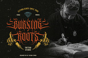Burn Till Black Typeface, a Blackletter Font by alit design (Thumbnail 6 of 20)