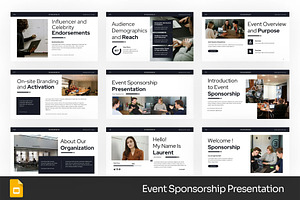 Event Sponsorship GSlides, PPoint, a Presentation Template by Fit-tee