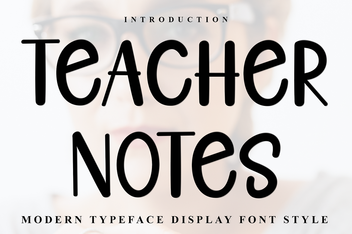 Teacher Notes, a Script Font by InermediaSTUDIO (Photo 1 of 8)