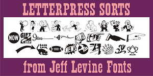 Letterpress Sorts JNL