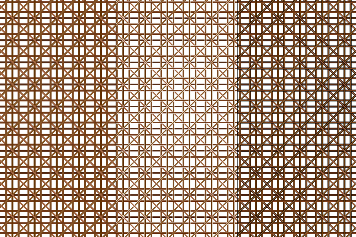 Square Lattice Caning Patterns, a Pattern Graphic by Melissa Held Designs (Photo 5 of 5)
