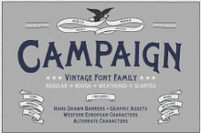 Campaign - Vintage Font Family