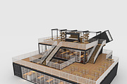 3D Model Container Cafe 6, an Architecture 3D Model by SR 3D Visual (Thumbnail 10 of 26)