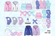 Snowy Clipart, a Sport Illustration by GlamArtZhanna (Thumbnail 3 of 4)