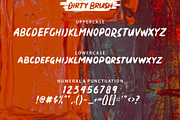 Dirty Brush Font, a Blackletter Font by Garisman Std (Thumbnail 6 of 11)