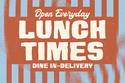 Hover Ridley Retro Font Duo, a Script Font by Letterhend Studio (Thumbnail 5 of 11)