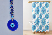 Nazar bonchuk evil eyes patterns, a Pattern Graphic by Michiru13 (Thumbnail 8 of 24)