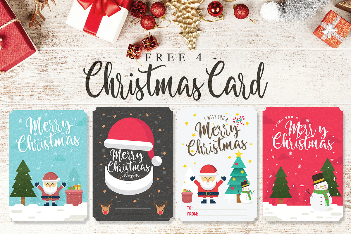 Granotta Font - Christmas with bonus preview 7