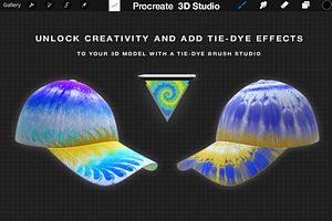 Procreate 3D Model - Cap