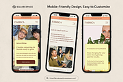 Squarespace Template: Fabrica, a Squarespace Template by Applet Studio (Thumbnail 4 of 6)