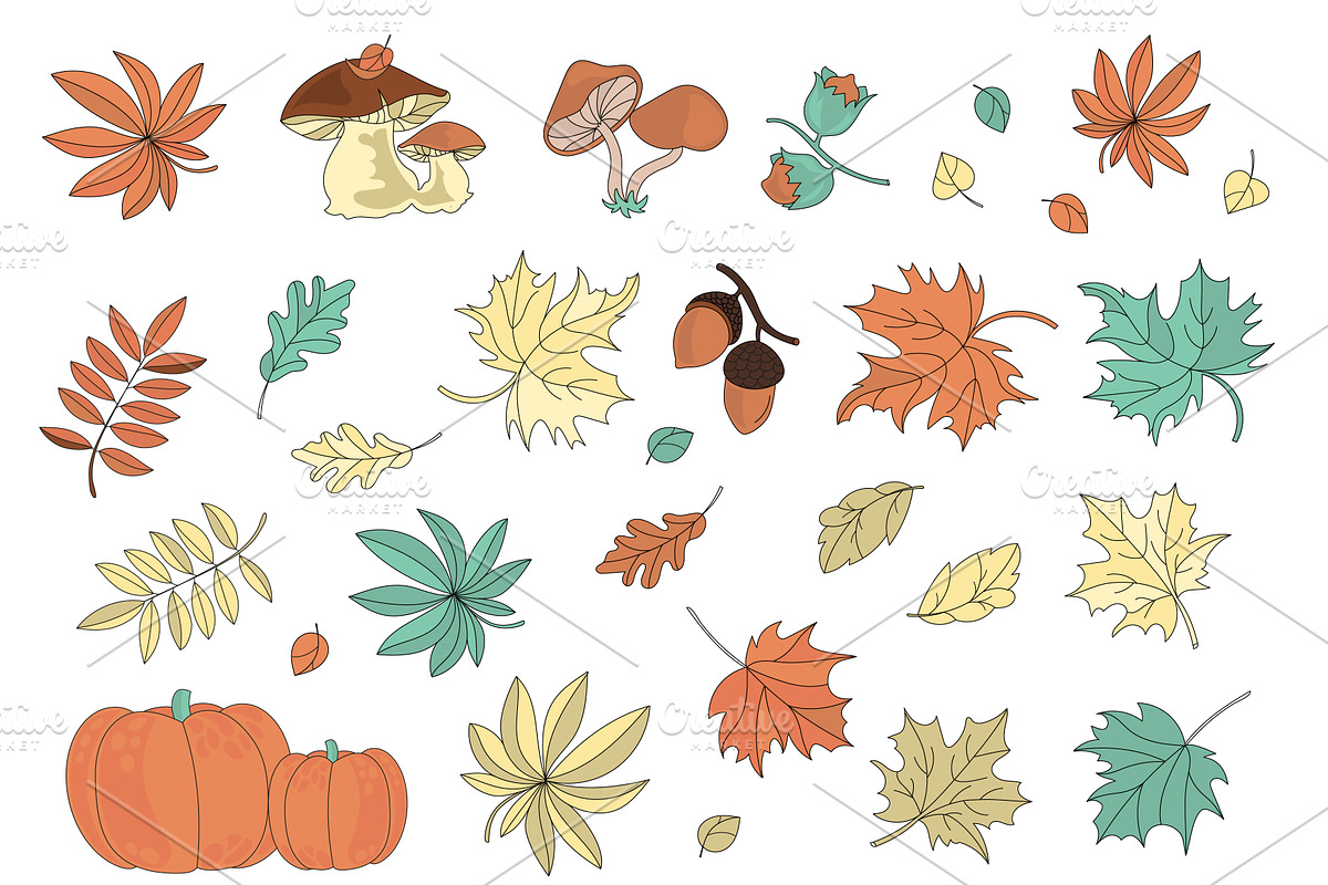 AUTUMN, a Decorative Illustration by FARAWAYKINGDOM (Photo 11 of 12)