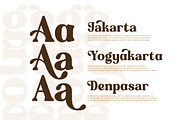 Regina Morise Classy Retro Serif, a Serif Font by timelesstype.co (Thumbnail 11 of 20)