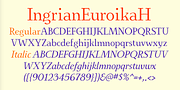 IngrianEuroika, a Serif Font by Ingrimayne Type (Thumbnail 4 of 9)