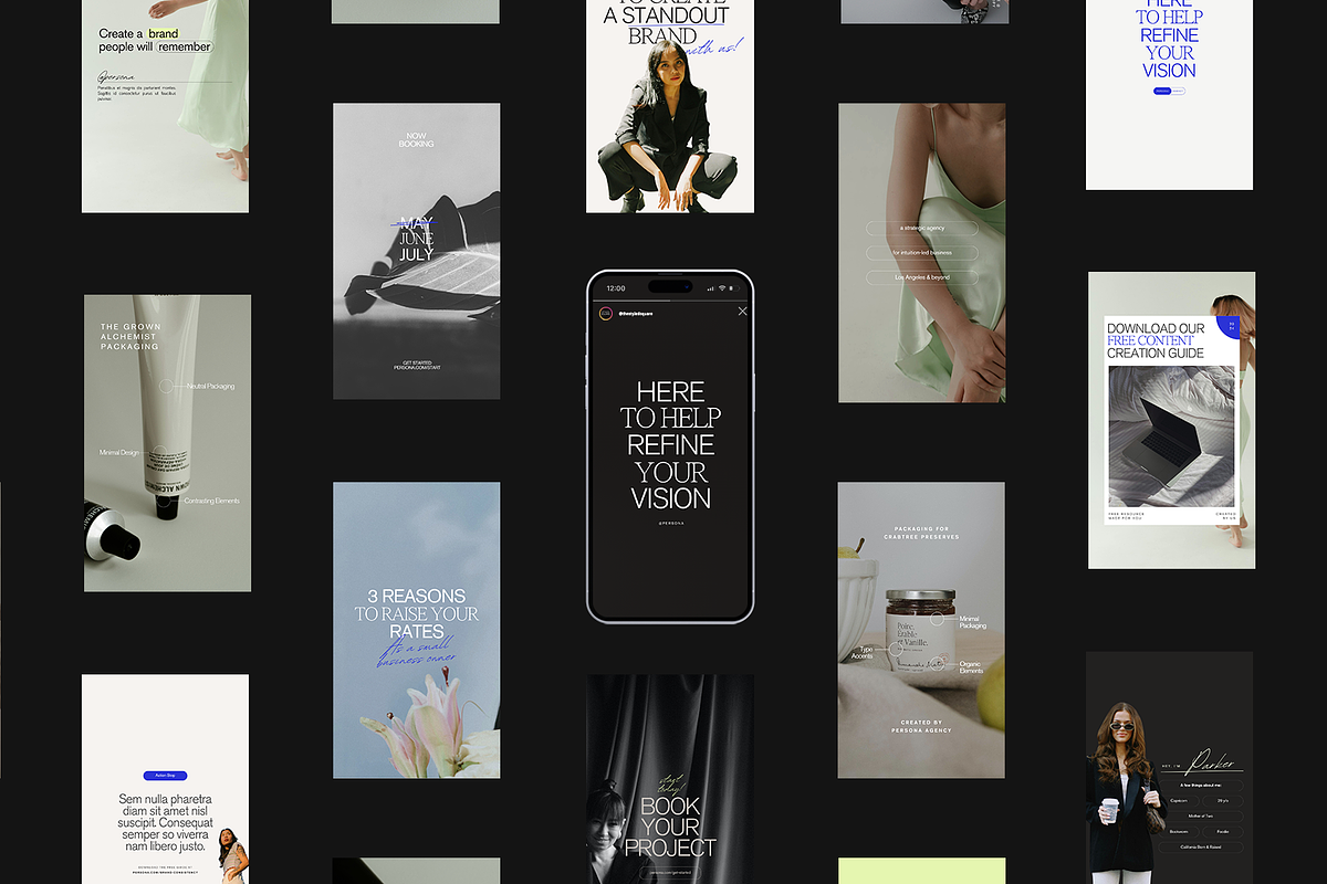 Canva: Agency Social Media Templates, a Social Media Template by The Styled Square (Photo 4 of 7)