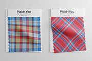 #117 Christmas Checkered Patterns, a Pattern Graphic by Plaid4You (Thumbnail 3 of 11)