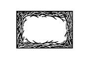 Rustic Rectangle Frame Bundle, an Illustration by Creativeshirt (Thumbnail 45 of 51)