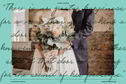 VS Grandma's Recipe Handwritten Font, a Script Font by Vicarel Studios (Thumbnail 8 of 16)