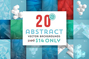 20 Abstract Vector Backgrounds, a Technology Illustration by smithytomy (Thumbnail 1 of 21)