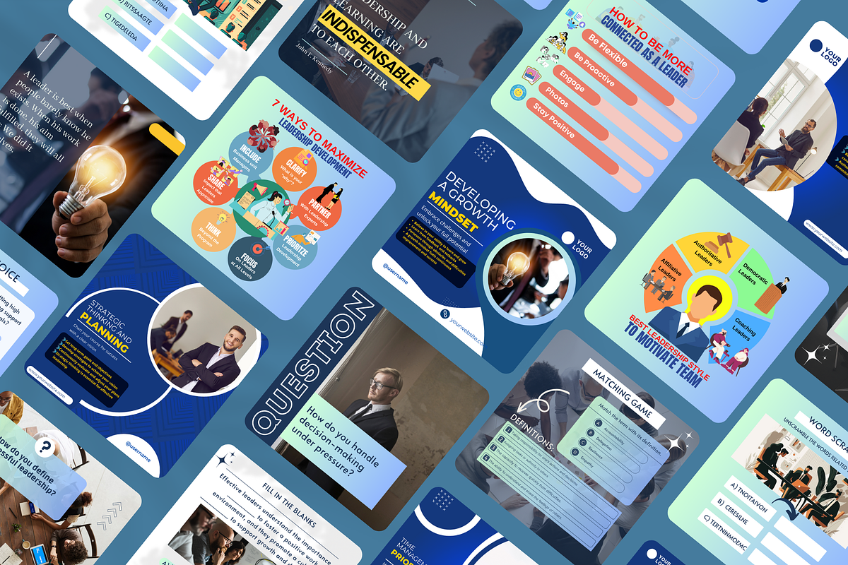 Leadership Bundle- Canva Templates, a Social Media Template by Viral Content Design (Photo 14 of 17)