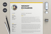 2 Pages resume & Cover, a Resume Template by sz81 (Thumbnail 5 of 5)